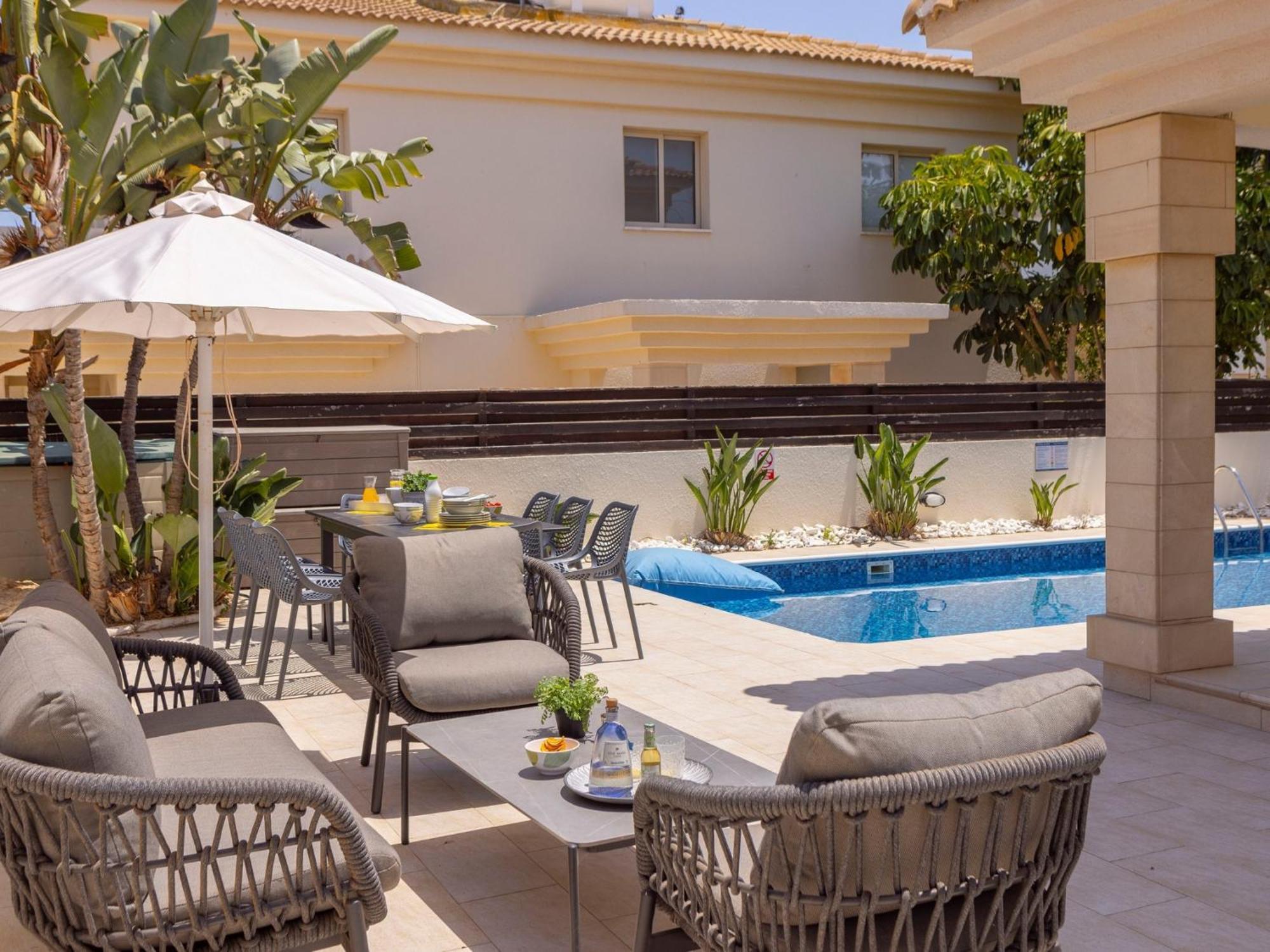 Villa Malama Paralimni Exterior foto